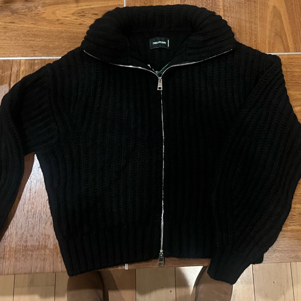 Zadig & Voltaire Black Knit Sweater